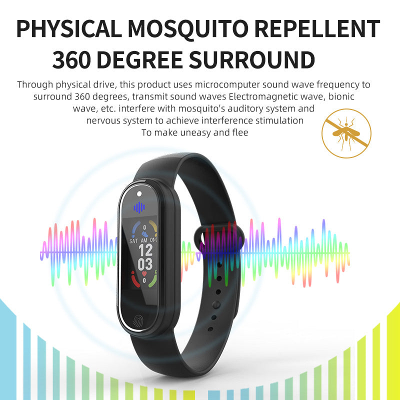 Ultrasonic Mosquito Repellent Bracelet In Summer
