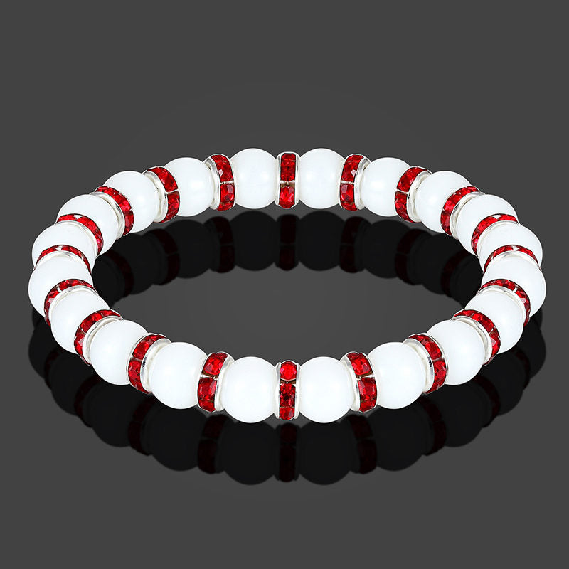 Beaded Natural Stone Yoga Bracelet
