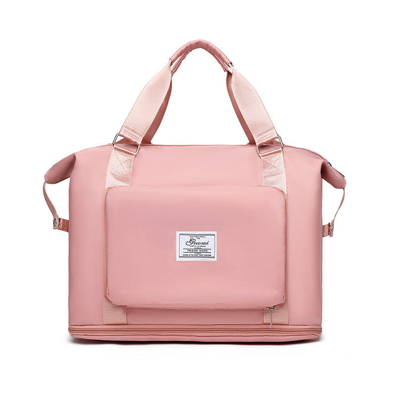 Women's Folding Travel Bags. Can be used as Backpack, Handbag, Shoulder Bag, Gym Bag, Weekender or Overnight Bag