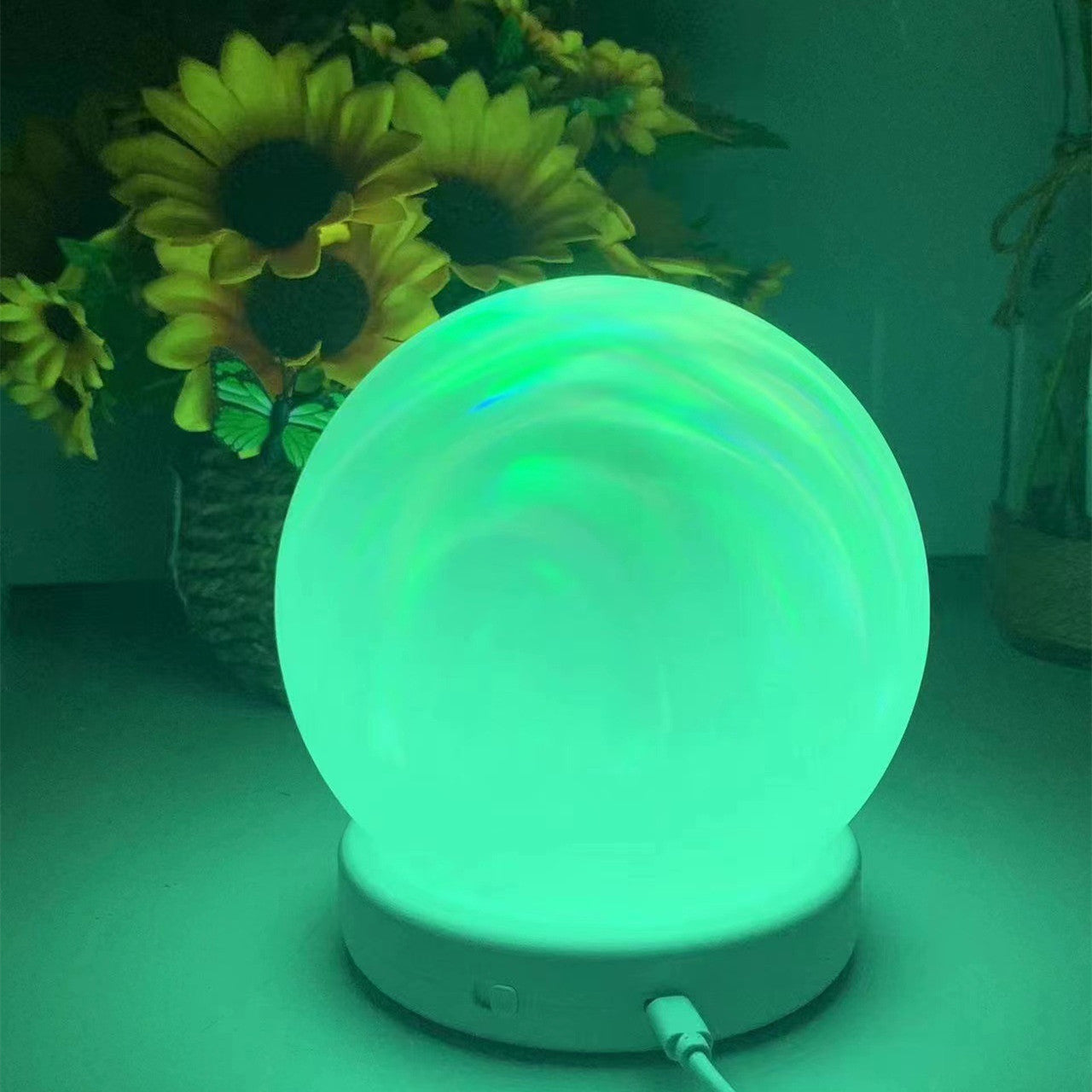 Magic Ball RGB Color Changing Ambient Bedside Night Light