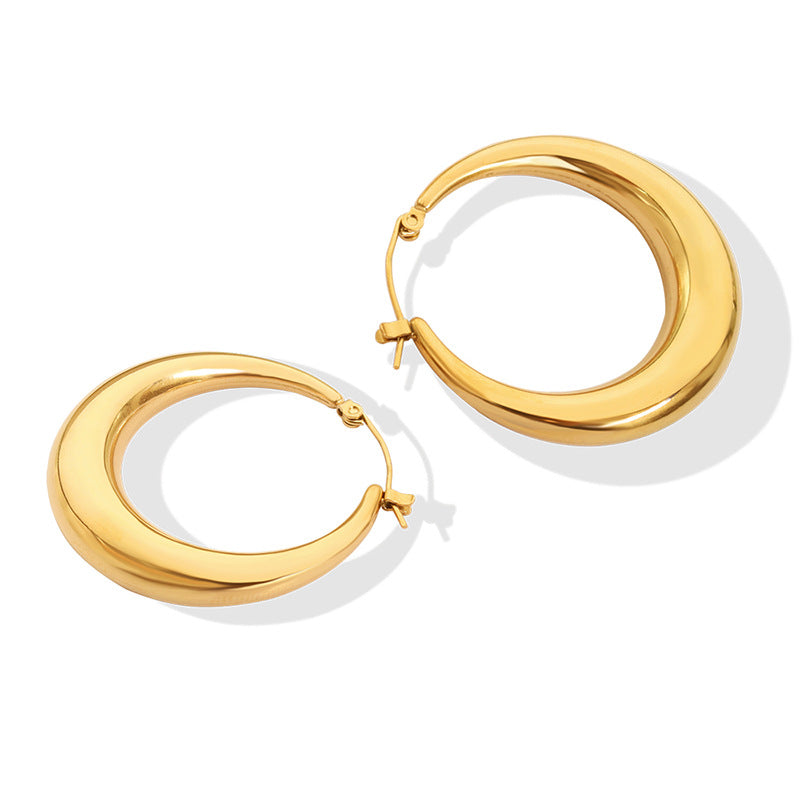 U-shaped Geometric Earrings For Women's Fashion And Simplicity