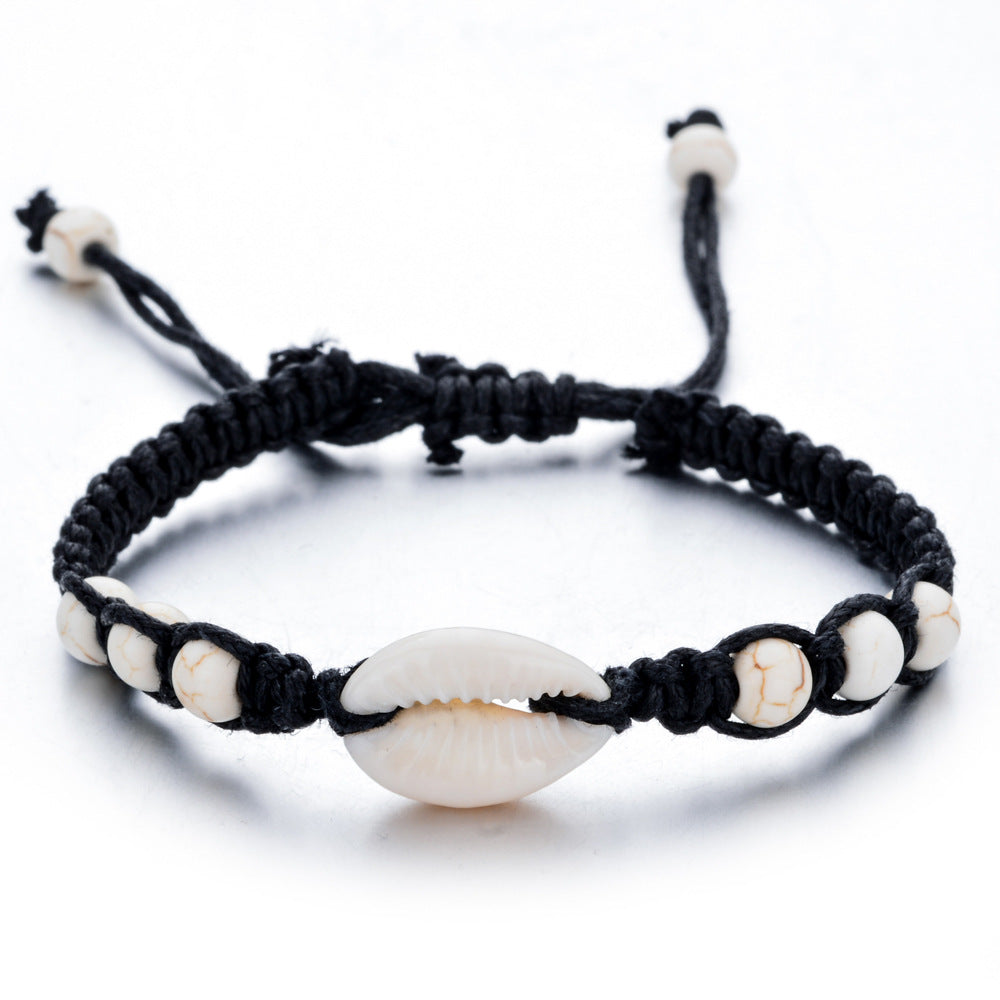 Natural Stone Shell Bracelet