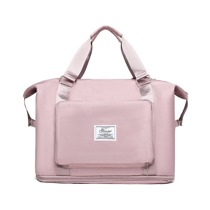 Women's Folding Travel Bags. Can be used as Backpack, Handbag, Shoulder Bag, Gym Bag, Weekender or Overnight Bag