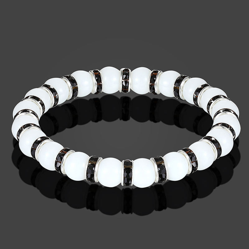 Beaded Natural Stone Yoga Bracelet