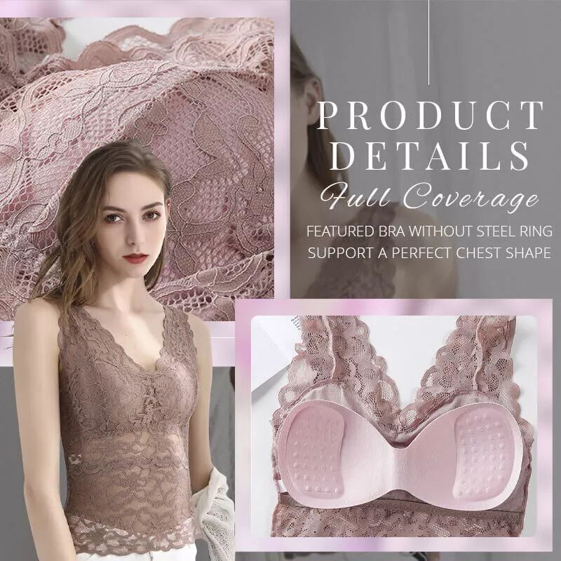 Long V Tie Lace Wrap