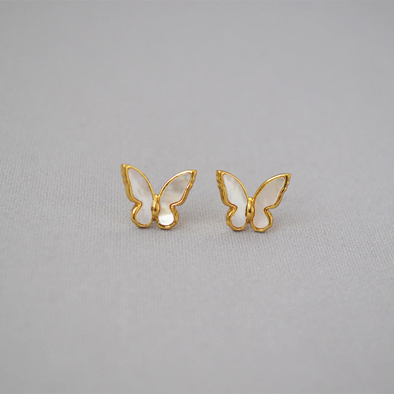 Shell Butterfly Earrings