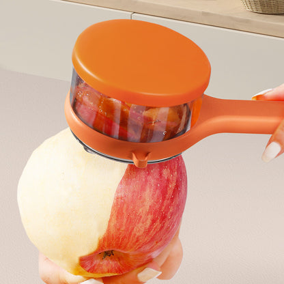 Multi-Function Fruit and Vegetable Peeler with Storage Cup