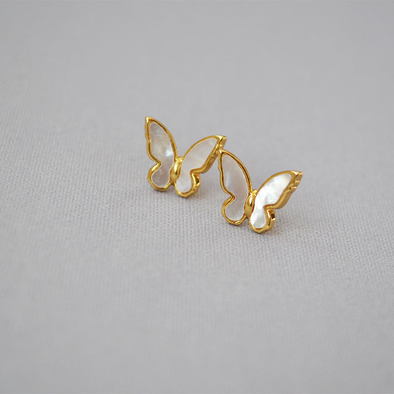 Shell Butterfly Earrings