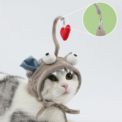 New Head Wearing Feather Funny Cat Toys