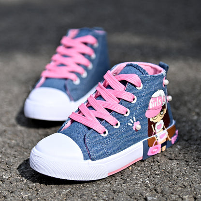 Girls Canvas Sneakers