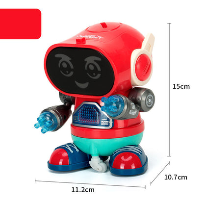 Electric Rock Robot, Music, Light, Automatic Walking, Swinging And Dancing Robot, Children's Toys