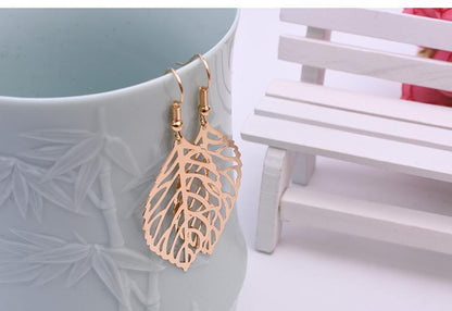 Popular Leaves Pendant Earrings