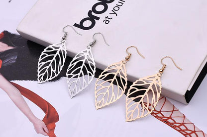 Popular Leaves Pendant Earrings