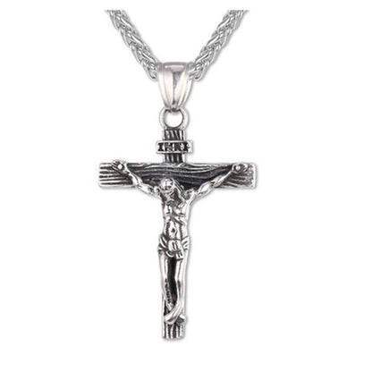 Jesus Cross Necklace Popular Necklace Clavicle Chain Necklace