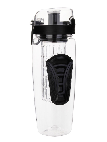 1000ml Plastic Sport Water Bottle With Fruit Infuser